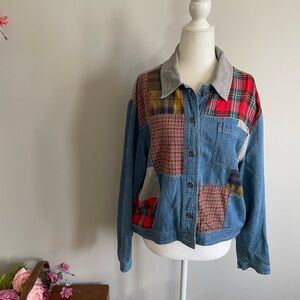 Patchwork Denim Jacket